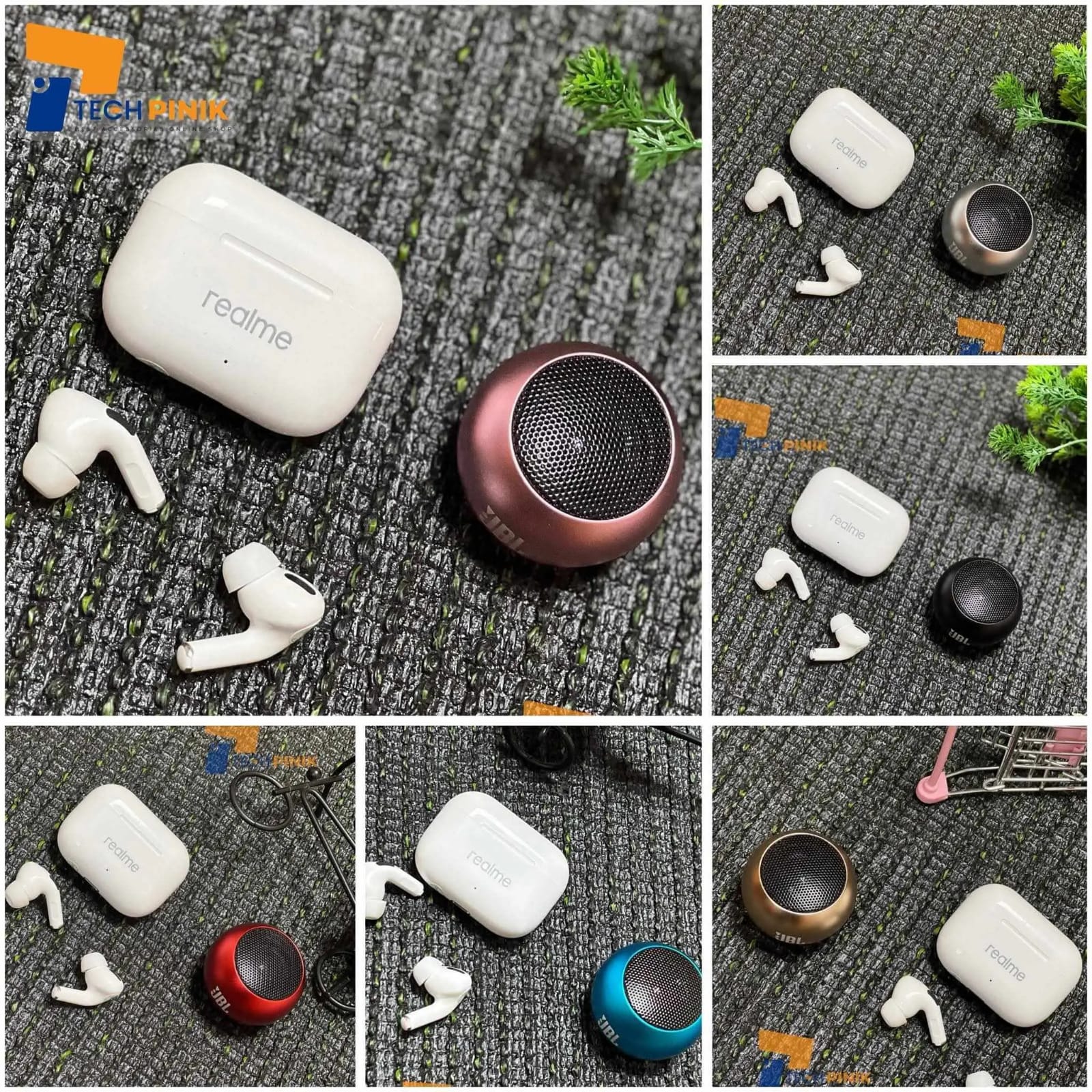 Realme Tws +Jbl Mini Speaker (কম্বো প্যাকেজ)