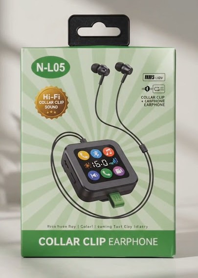 N-L05 Wireless Collar Clip Earphones